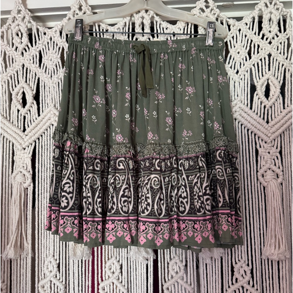 Spell and the Gypsy Lion Heart Skirt - XS